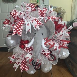 Alabama Roll Tide Wreath